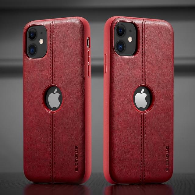 Lazanow 2020 Luxury Leather Back Case For iPhone 11/Pro/Max X XR XS MAX 8 7 6S 6/Plus