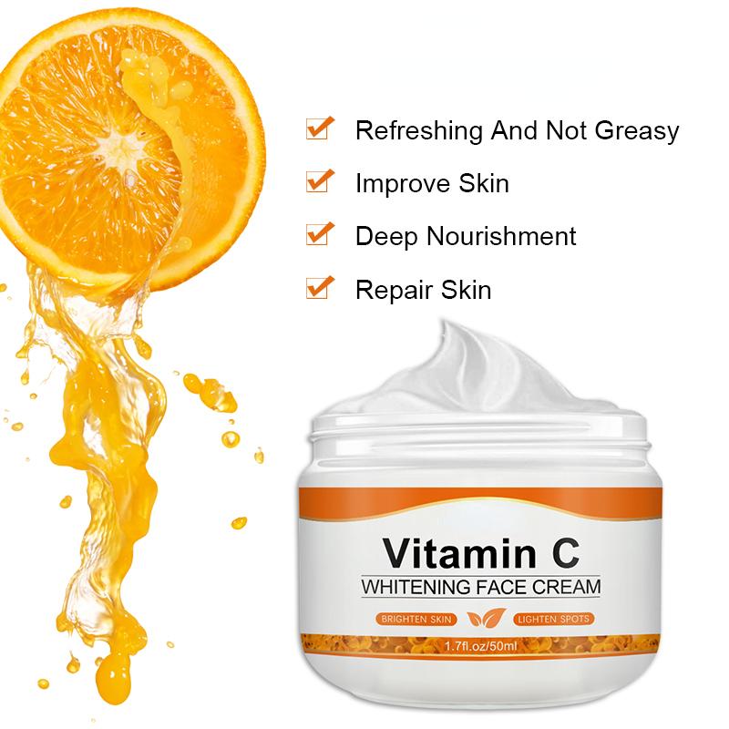 Vitamin C Face Cream - Whitening, Anti-Aging & Moisturizing Skin Care