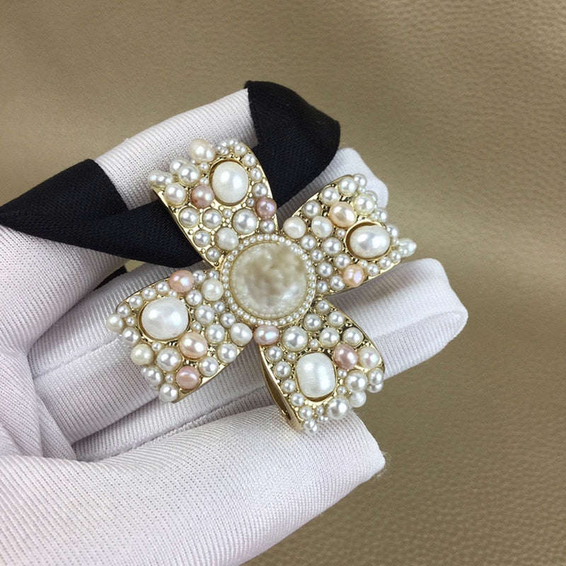 2021 Vintage Black Ribbon Chain Cross Pendant Choker Necklace for Women