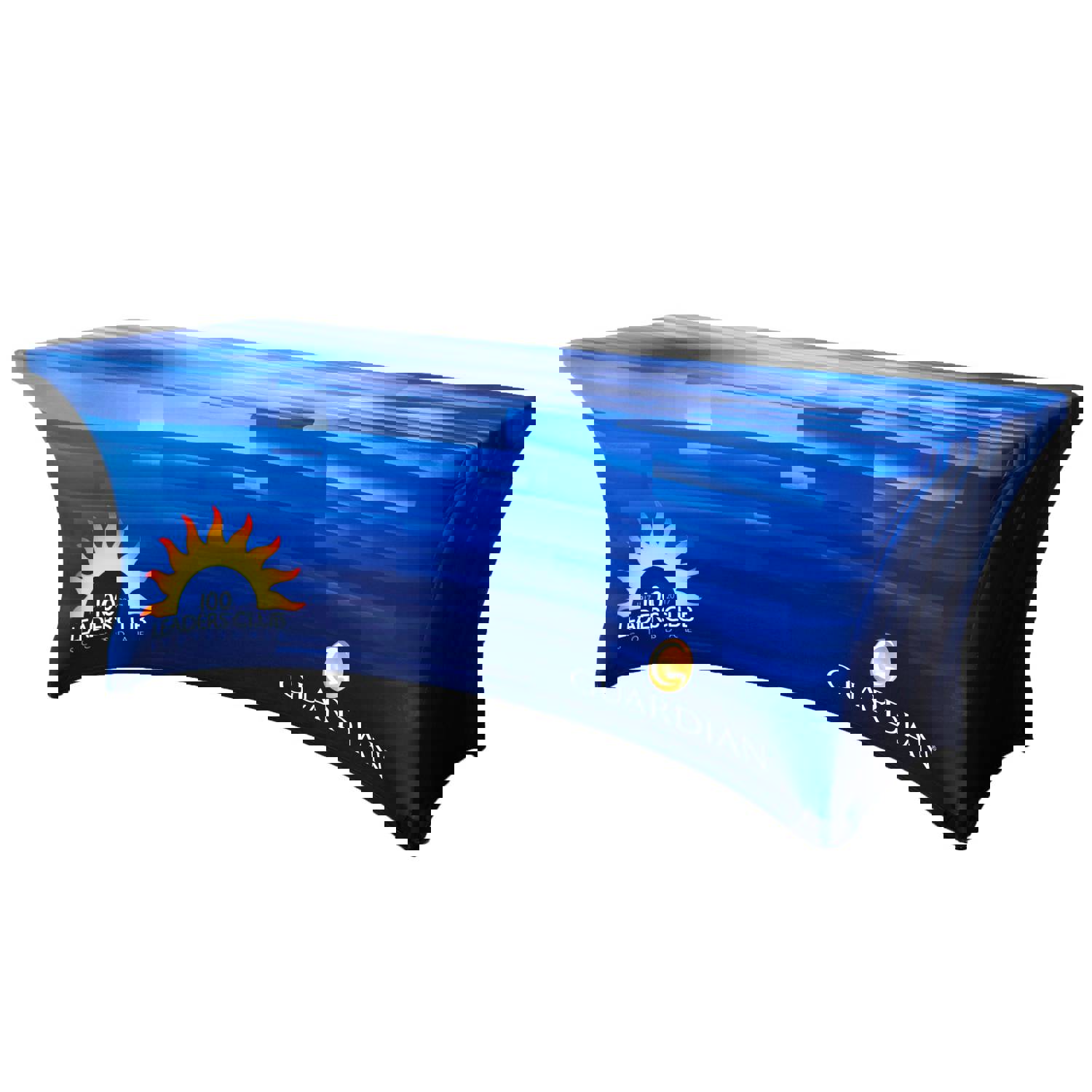 8 Custom Printed Spandex Fitted Table Cover - All Over Print