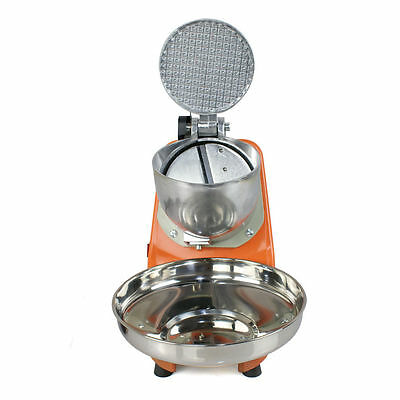 300W Electric Ice Crusher Machine - High Efficiency Shaved Ice Maker for Home and Commercial Use