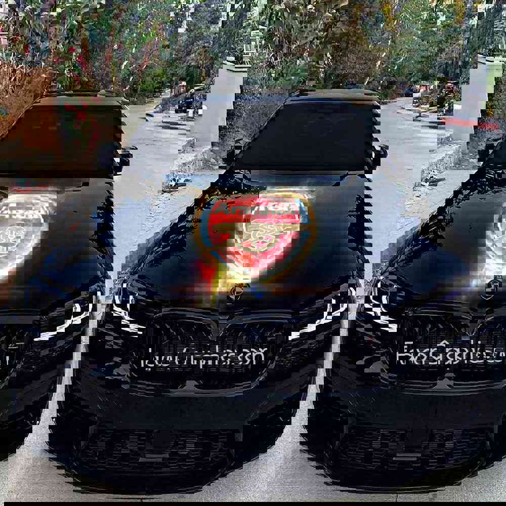 Arsenal Itasha Car Vinyl Hood Wrap Decal Sticker