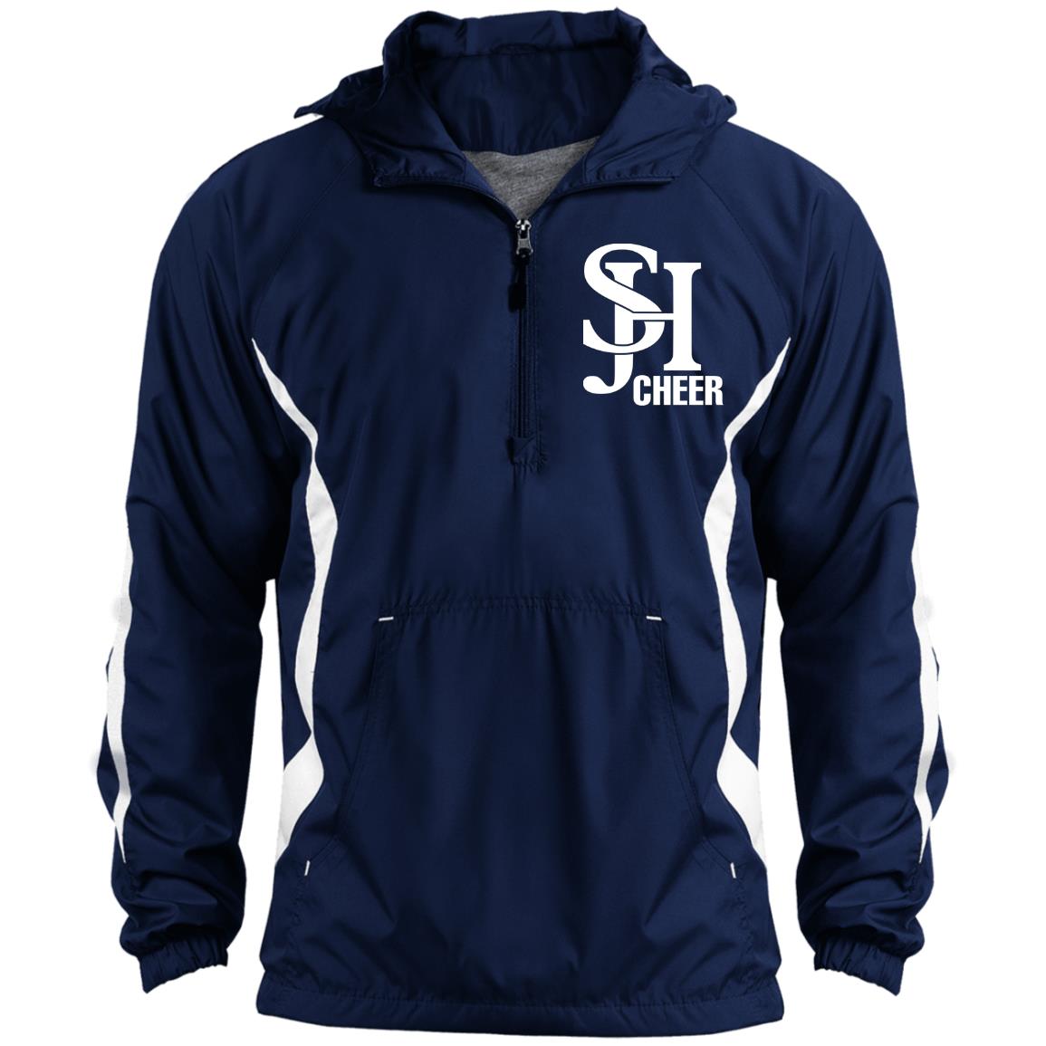 Sport-Tek Unisex Colorblock Raglan Anorak Jacket (JST63) - SJH Cheer