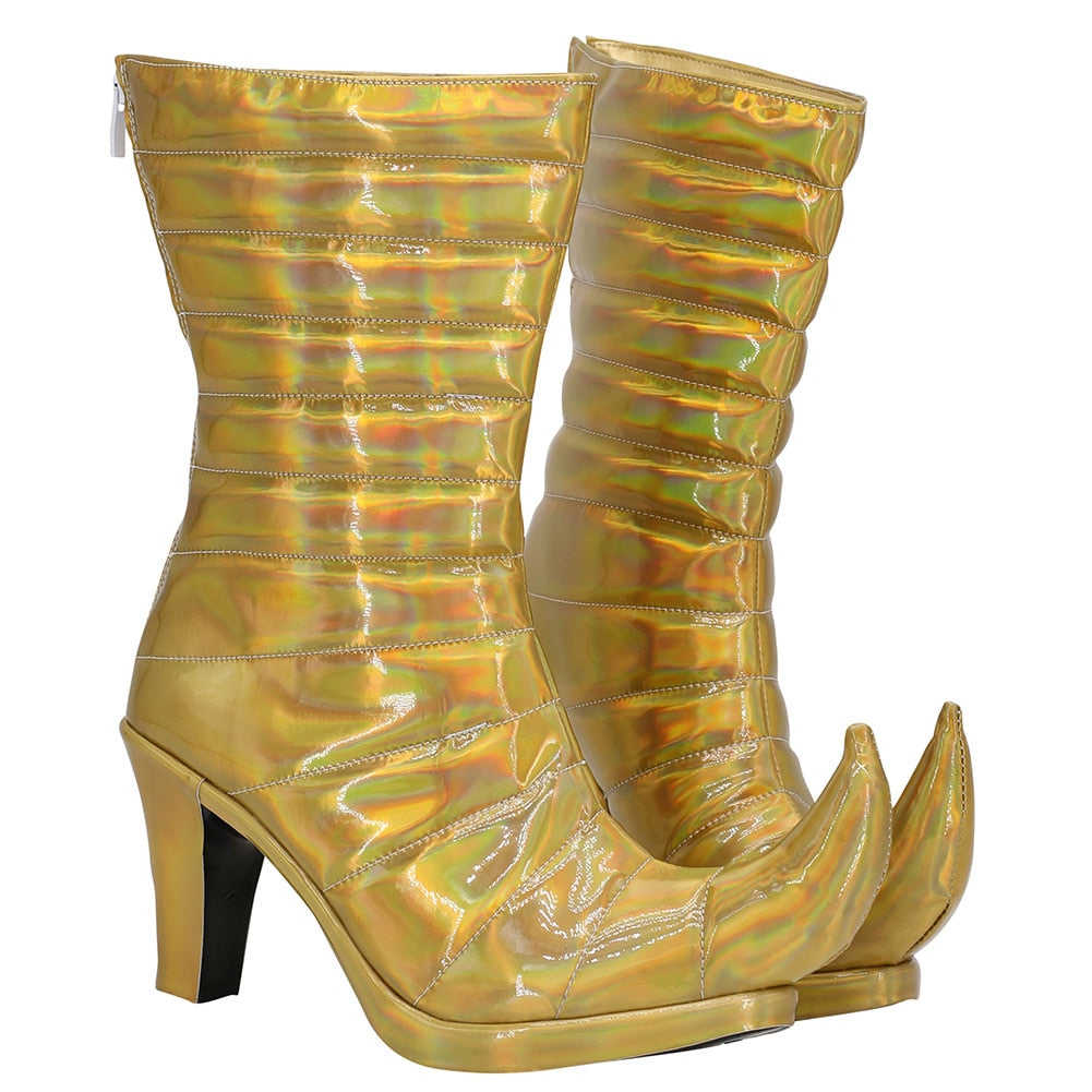 JoJo's Bizarre Adventure Dio Brando Cosplay Shoes Boots for Halloween Costume Accessory