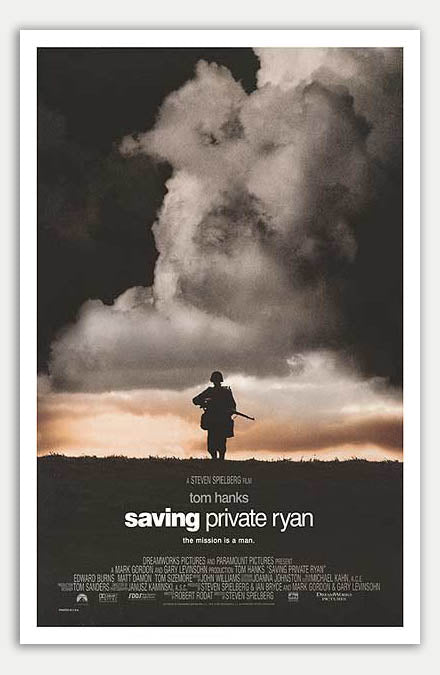 Saving Private Ryan - 11 x 17 Movie Poster (1998 Reprint, Style A)