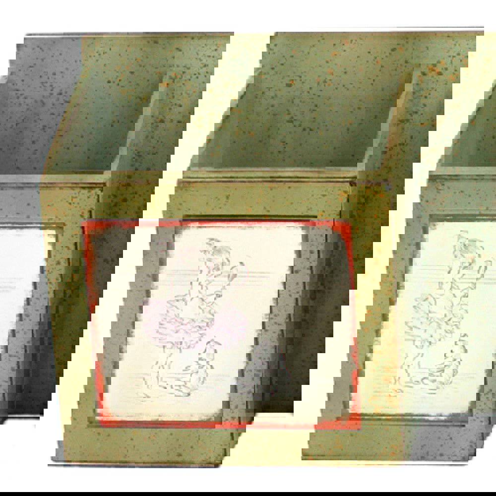 Green Rustic Horizontal Newspaper & Magazine Rack | 36x12