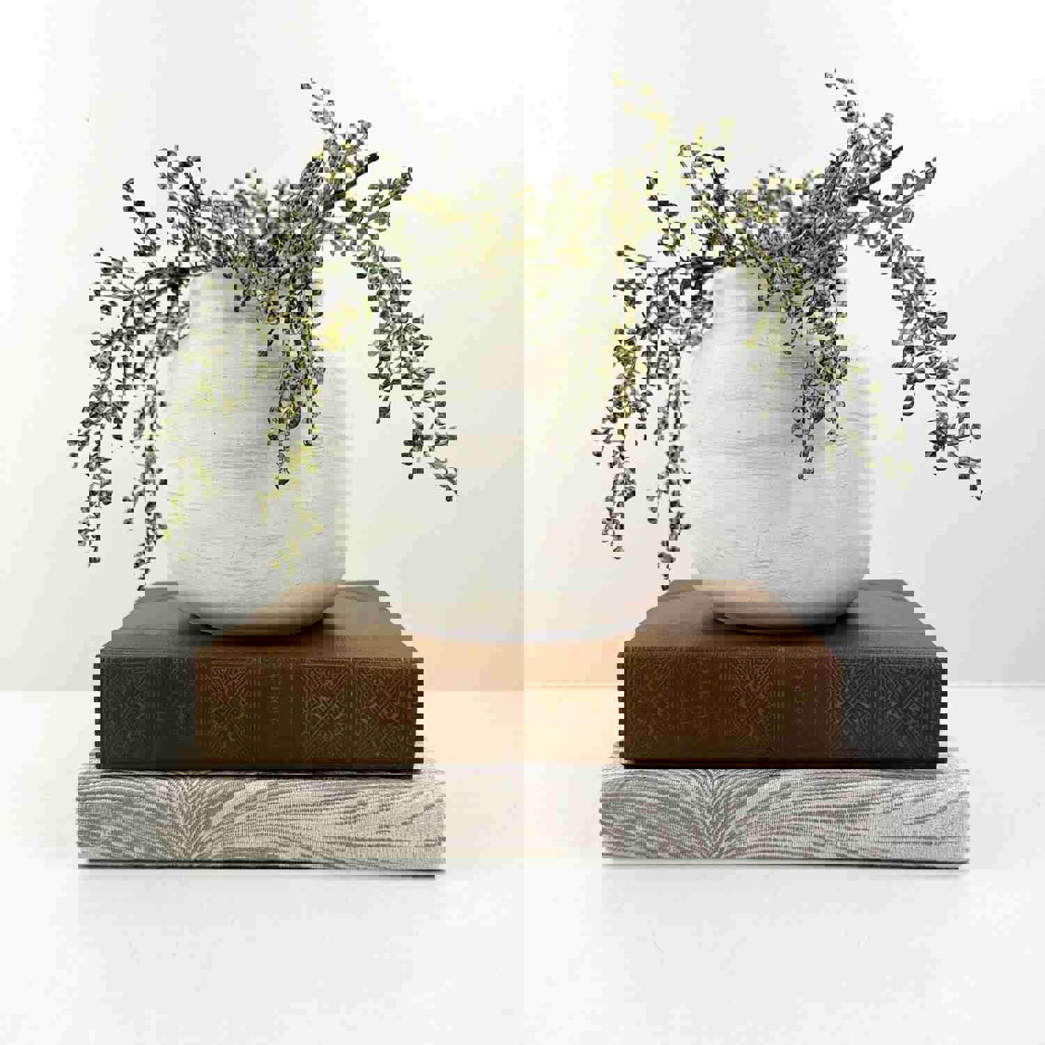 Brown and Gray Decorative Books for Shelf Decor