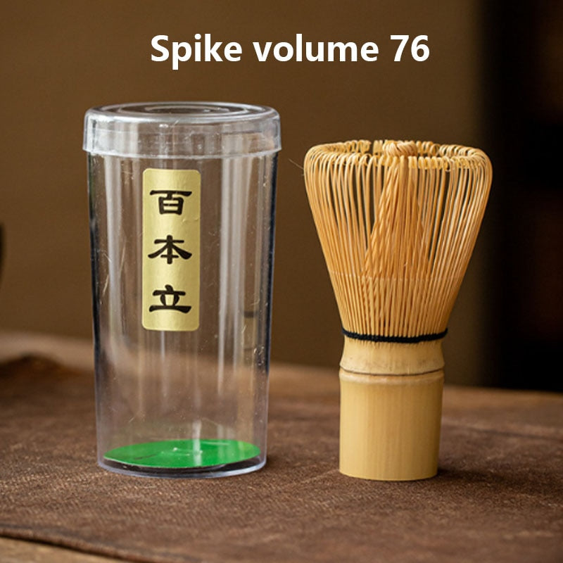 Matcha Tea Brush Set - Bamboo Whisk, Scoop, and Spoon for Traditional Japanese Tea Ceremony