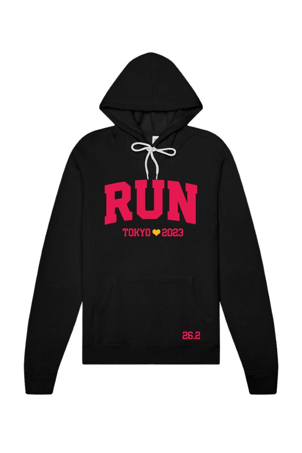 Run Tokyo Hoodie - Unisex Marathon Race Hoodie
