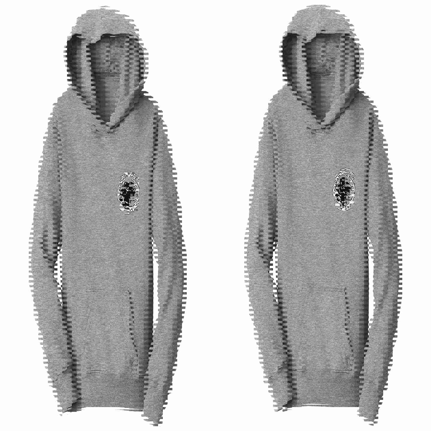 LRC Left Chest Black & White Logo - Kids Unisex Hoodie Sweatshirt