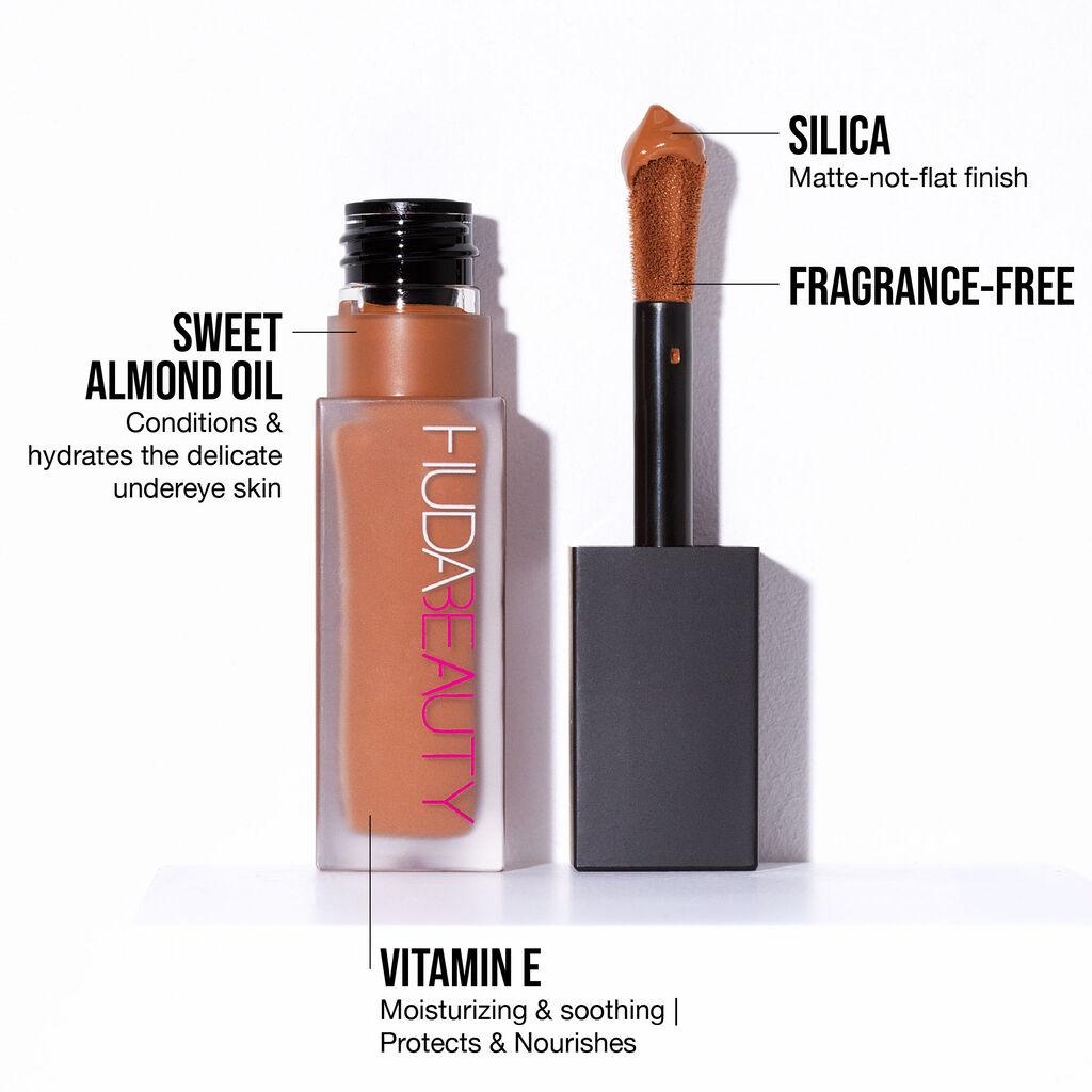 HUDA BEAUTY #FAUXFILTER LUMINOUS MATTE BUILDABLE COVERAGE CREASE PROOF CONCEALER (Royal Icing)