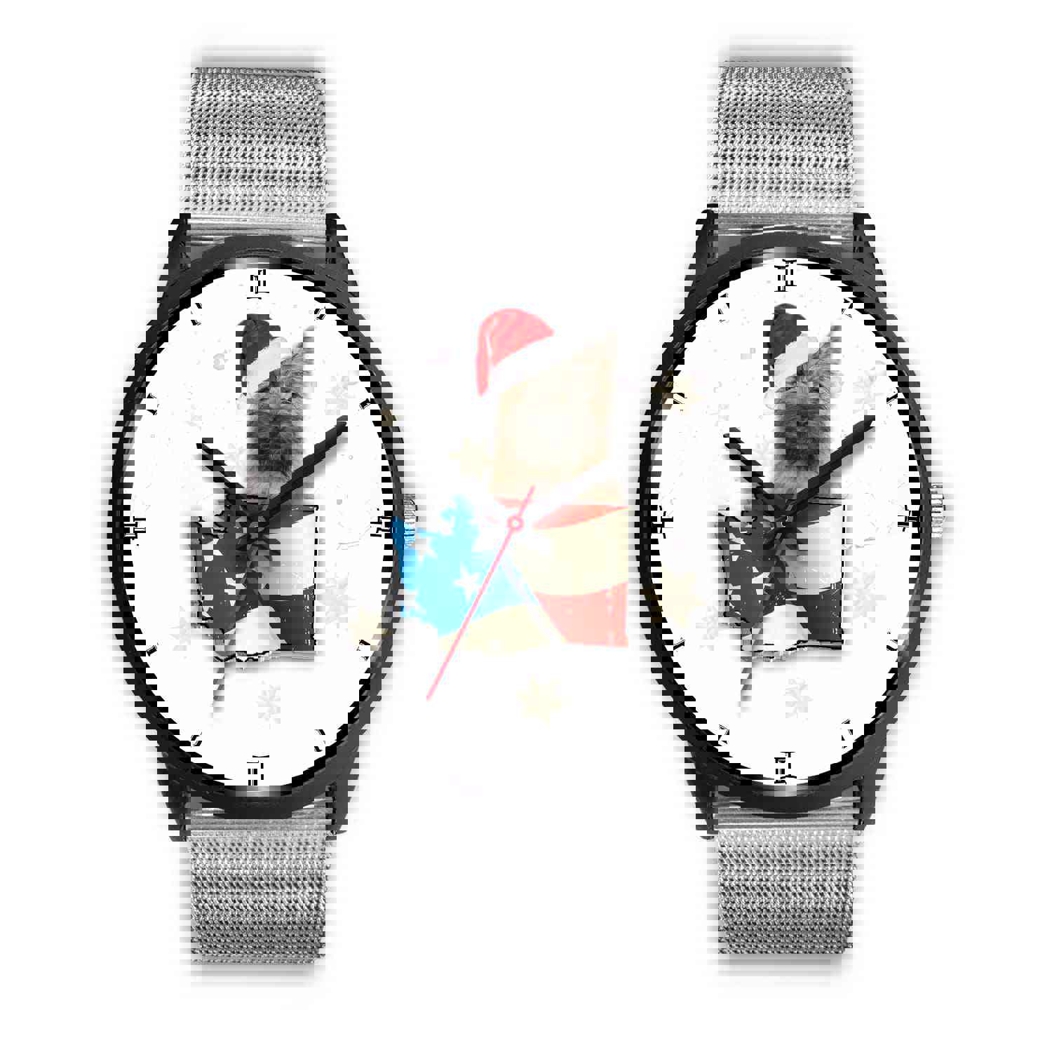 Cairn Terrier Washington Christmas Special Wrist Watch