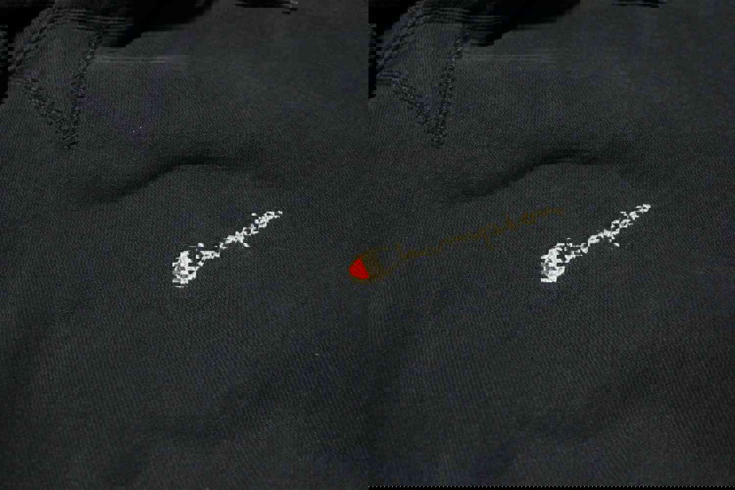 Champion Embroidered Logo Vintage 90s Hoodie Hooded Sweatshirt