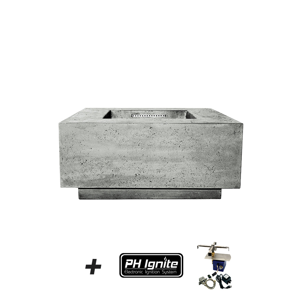 Tavola 2 Fire Table - Outdoor Gas Fire Pit with Lava Rocks