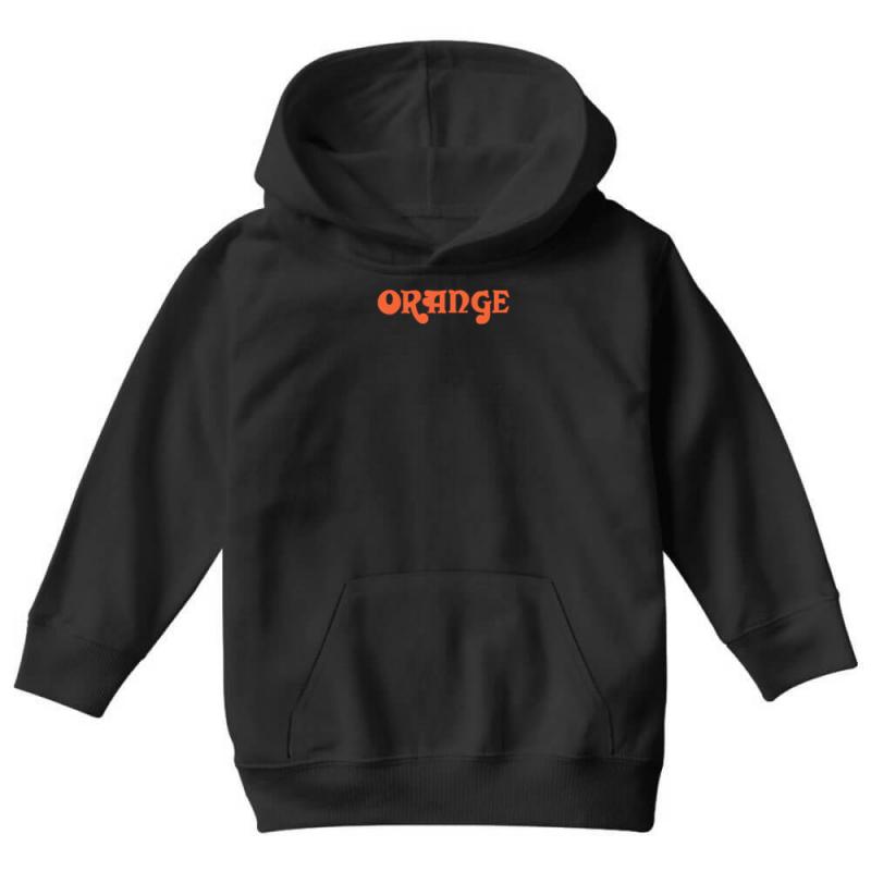 Orange Amplification Youth Hoodie by MDK ART