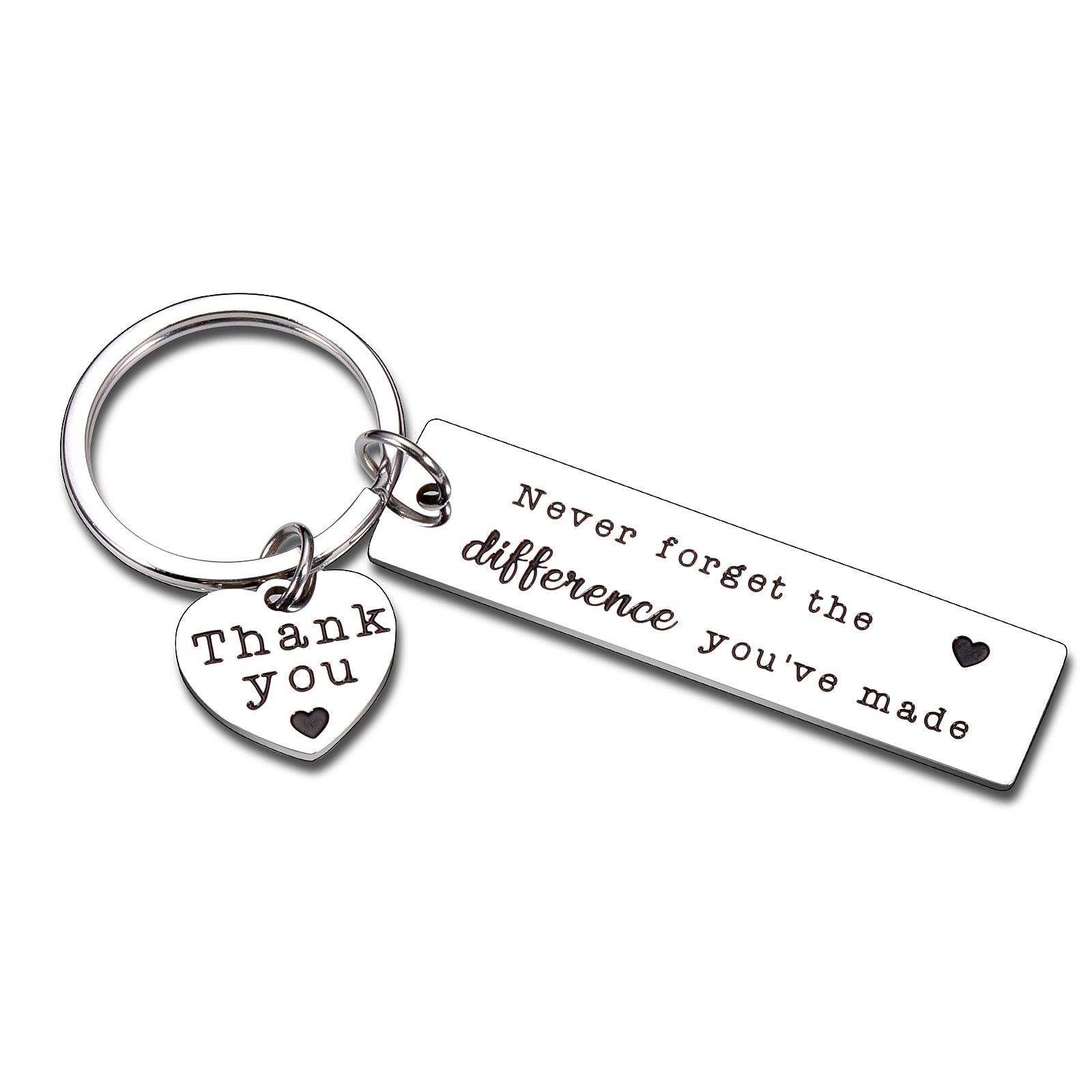 Coworker Friends Keychain - Farewell, Appreciation, Thank You Gift for Women and Men
