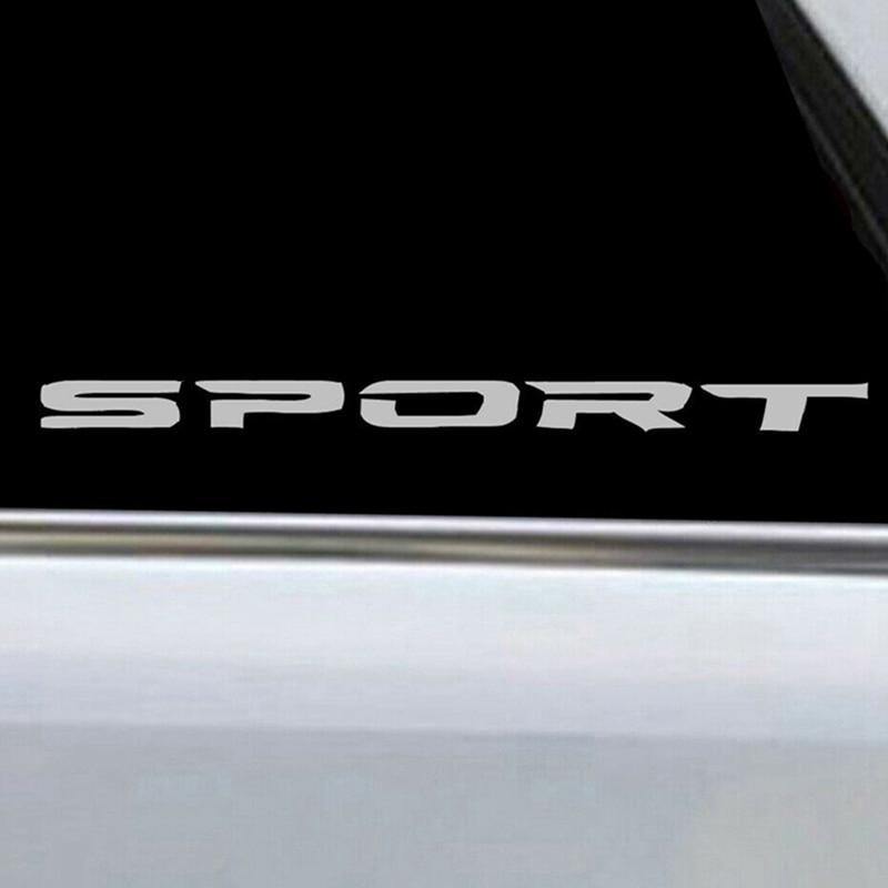 4PCS SPORT Style Car Rims Wheel Hub Racing Sticker Graphic Decal Strip