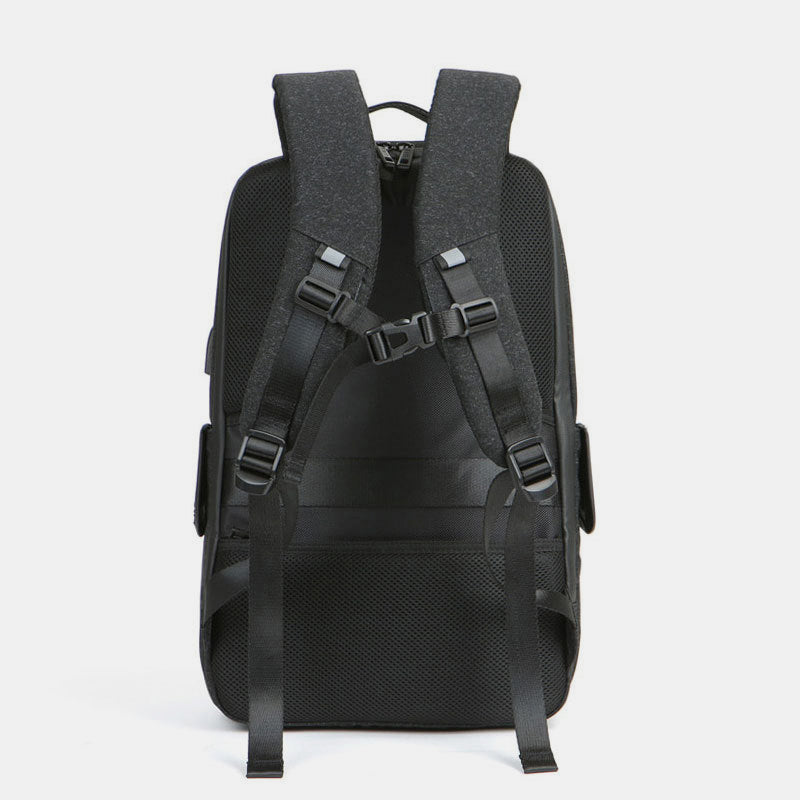 15 Inch Business Durable Travel Laptop Backpack with USB Charging Port and Headphone Jack