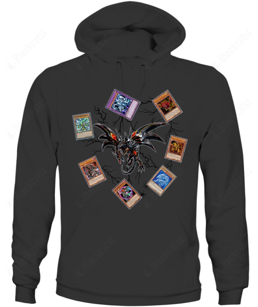Duel Links Red Eyes Dragon Custom Graphic Unisex Hoodies