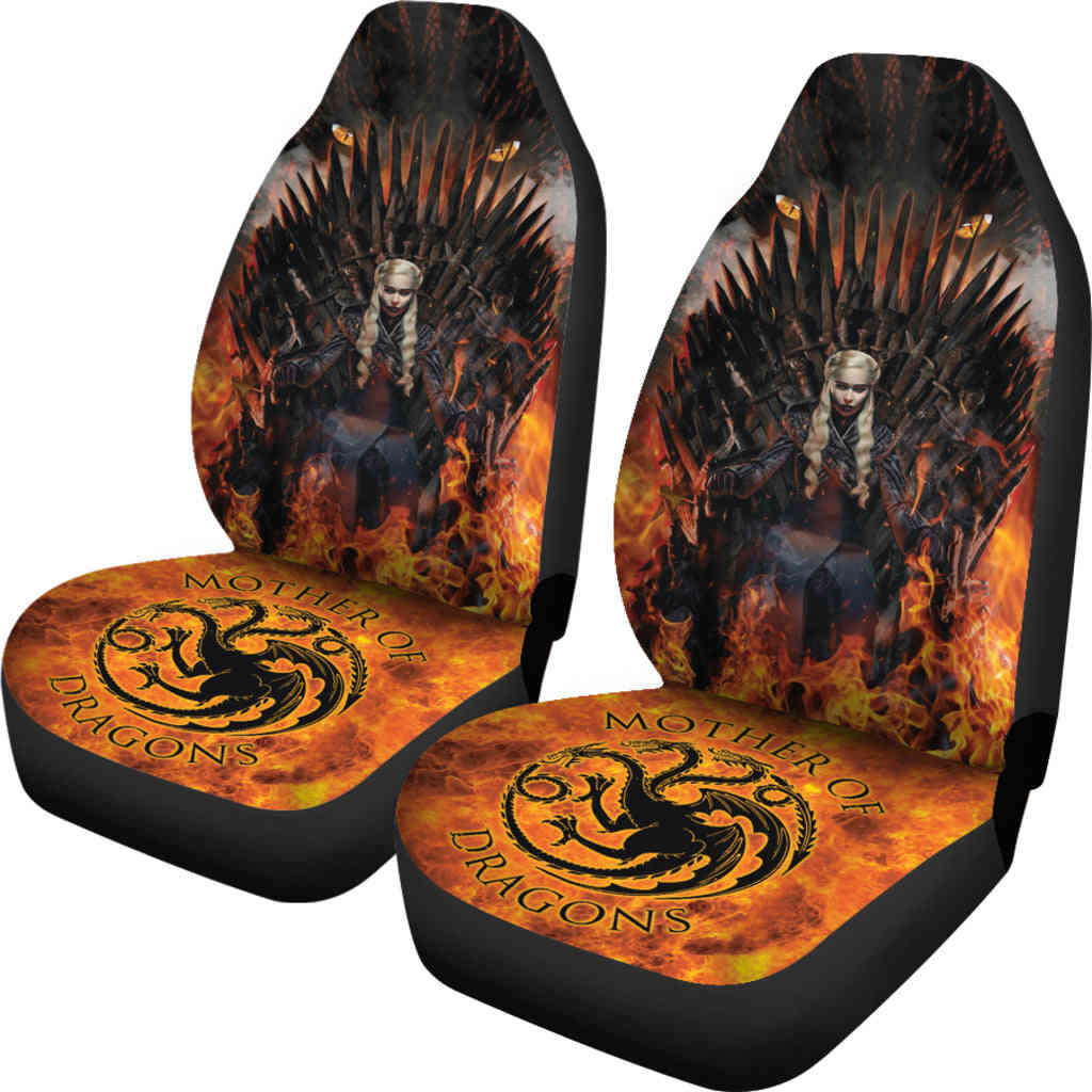 Daenerys Targaryen Game Of Thrones Car Seat Covers - Premium Custom-Made Accessories