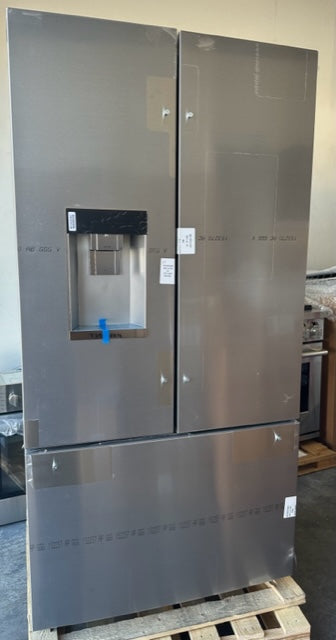JennAir Rise JFFCC72EHL 36 Inch Freestanding Smart Refrigerator with WiFi and Exterior Dispenser