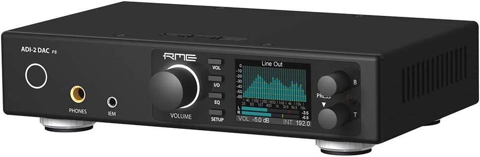RME ADI-2 DAC FS PCM/DSD 768 kHz Signal Converter with AKG K240 Studio Pro Headphones & XLR Cable Bundle