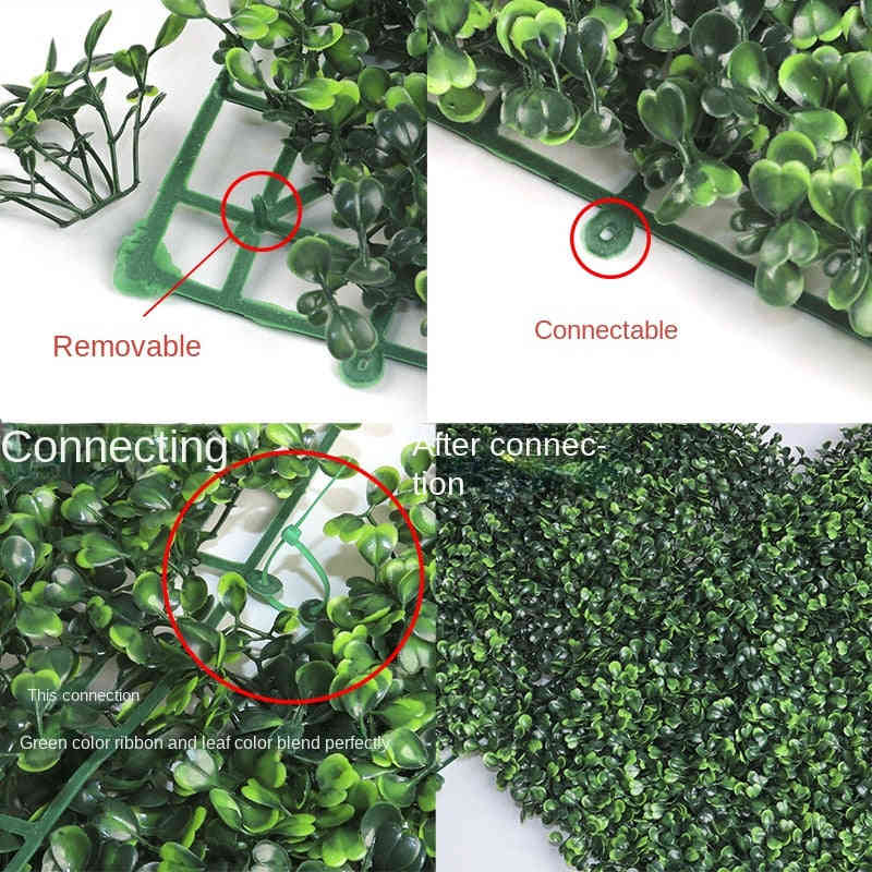 Artificial Plants Grass Wall Backdrop for Wedding and DIY Decor
