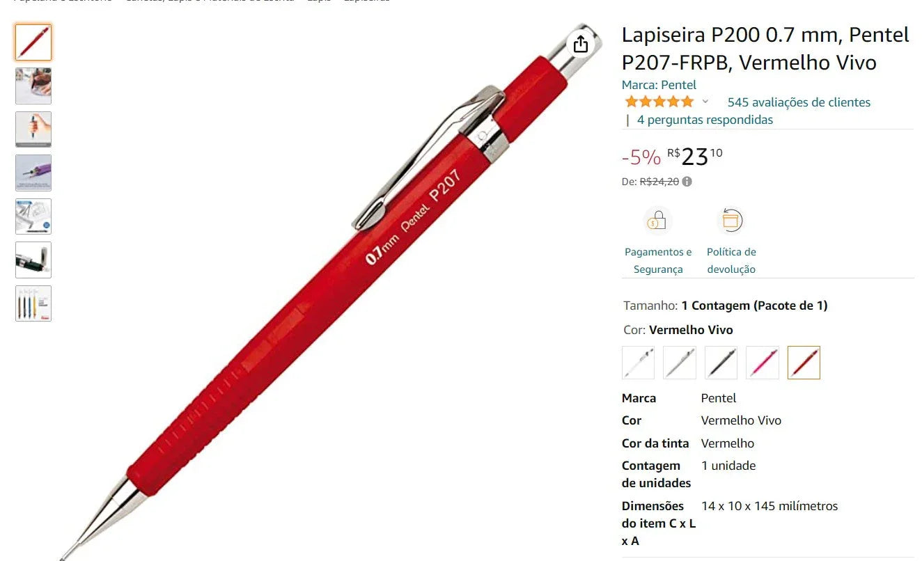 Personal Shopper | Buy from Brazil - Pencil Kit (4 Kits) - DDP