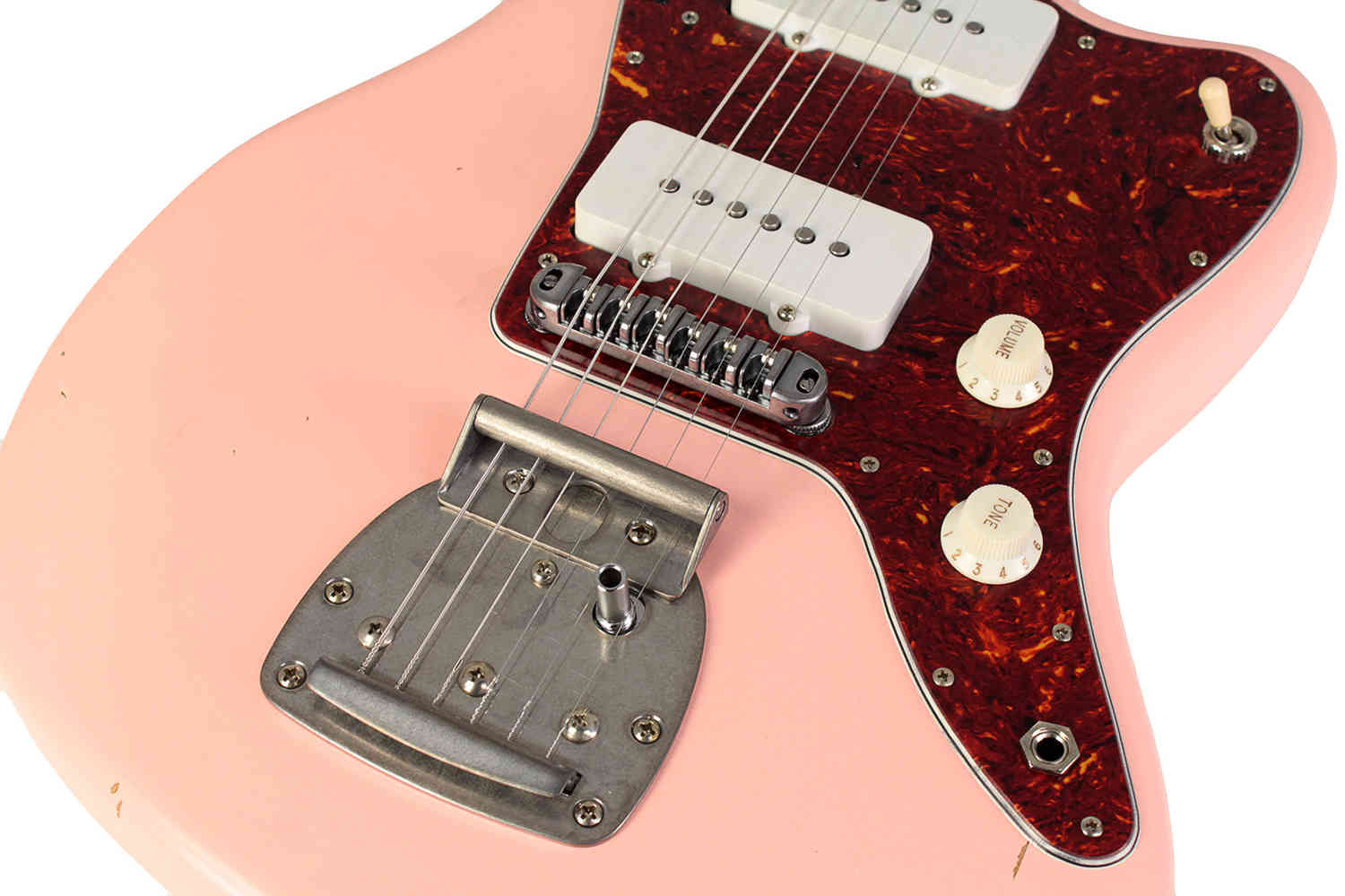 Nash JM-63 Jazzmaster Guitar, Shell Pink, Light Aging - Vintage Inspired with Modern Playability