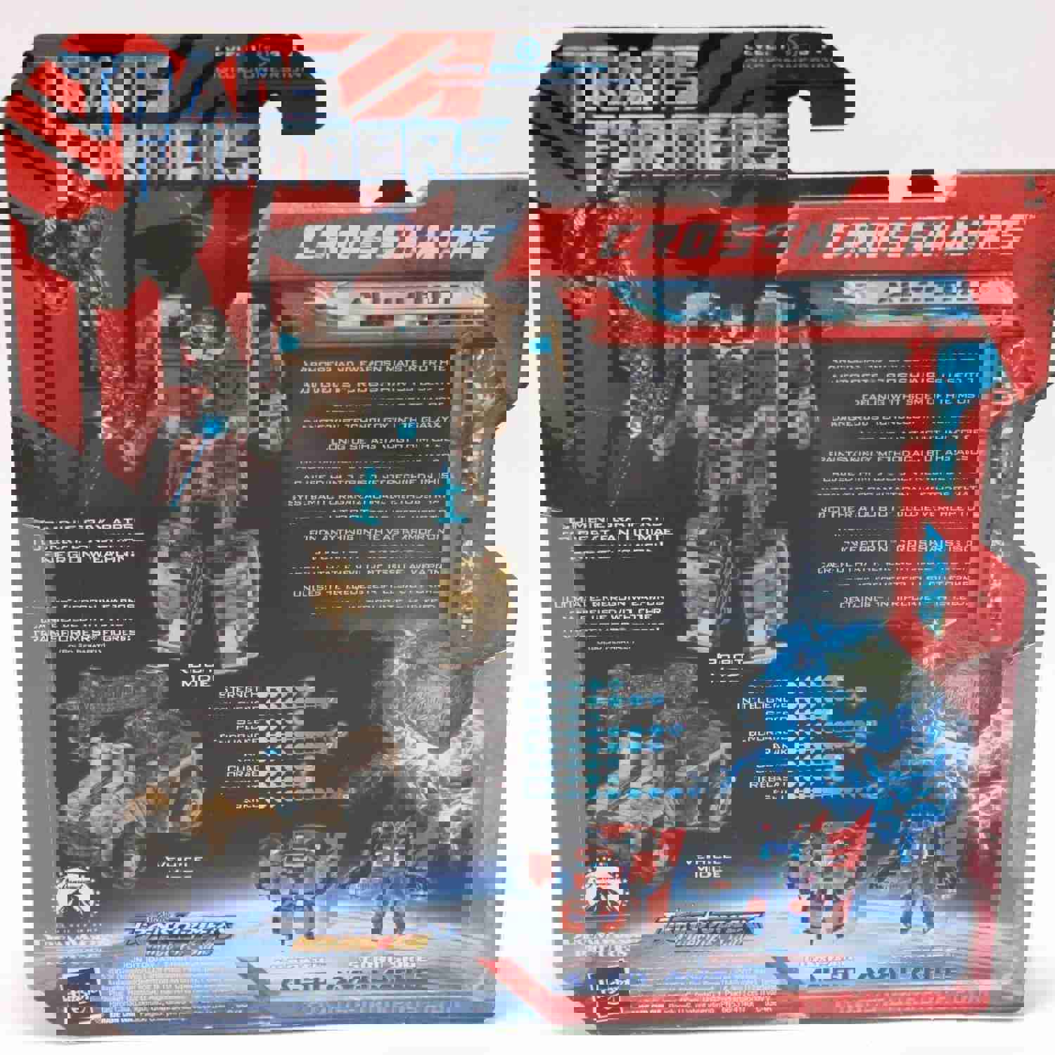 Transformers Movie 1 Crosshairs - 4 in. Scout Class Figure (Target Exclusive 2007)