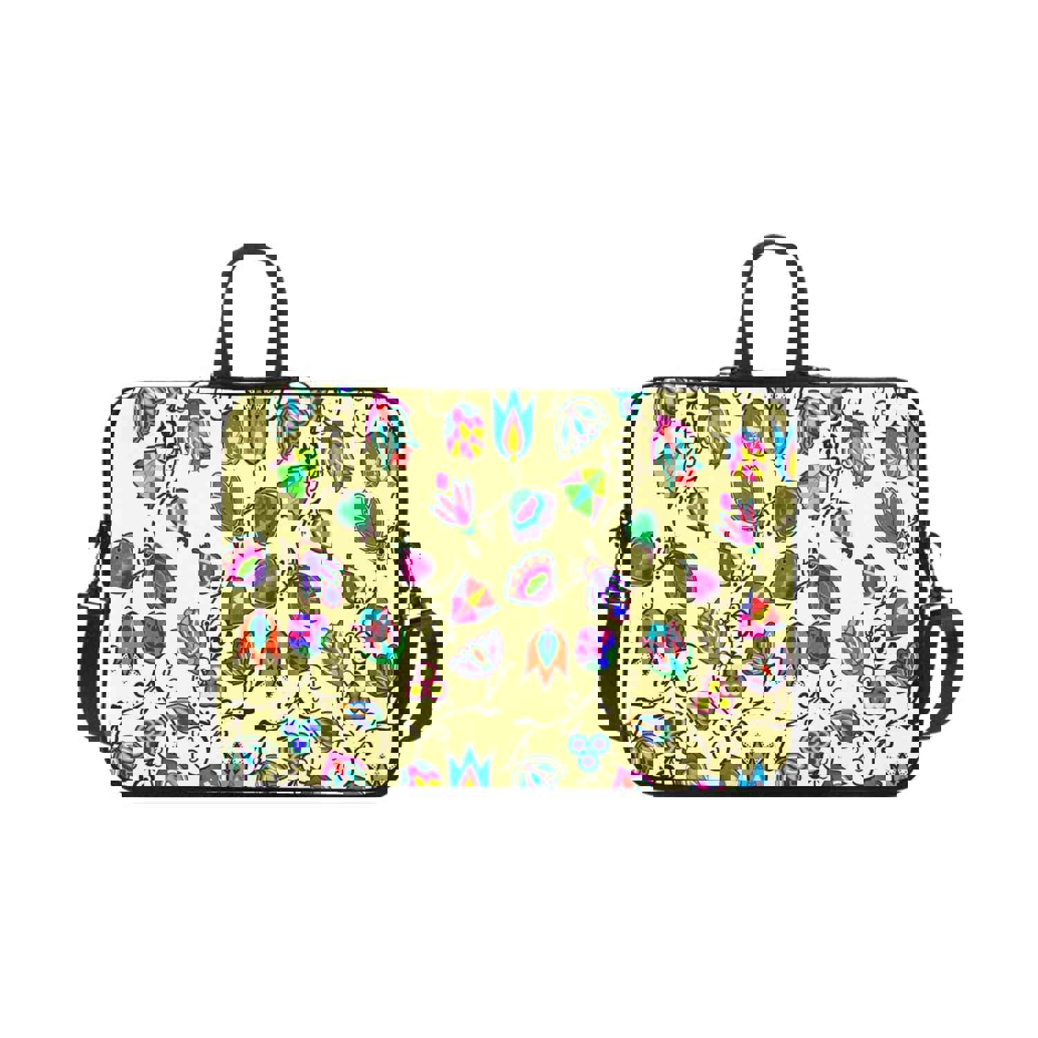 Indigenous Paisley Vanilla Laptop Handbags 13