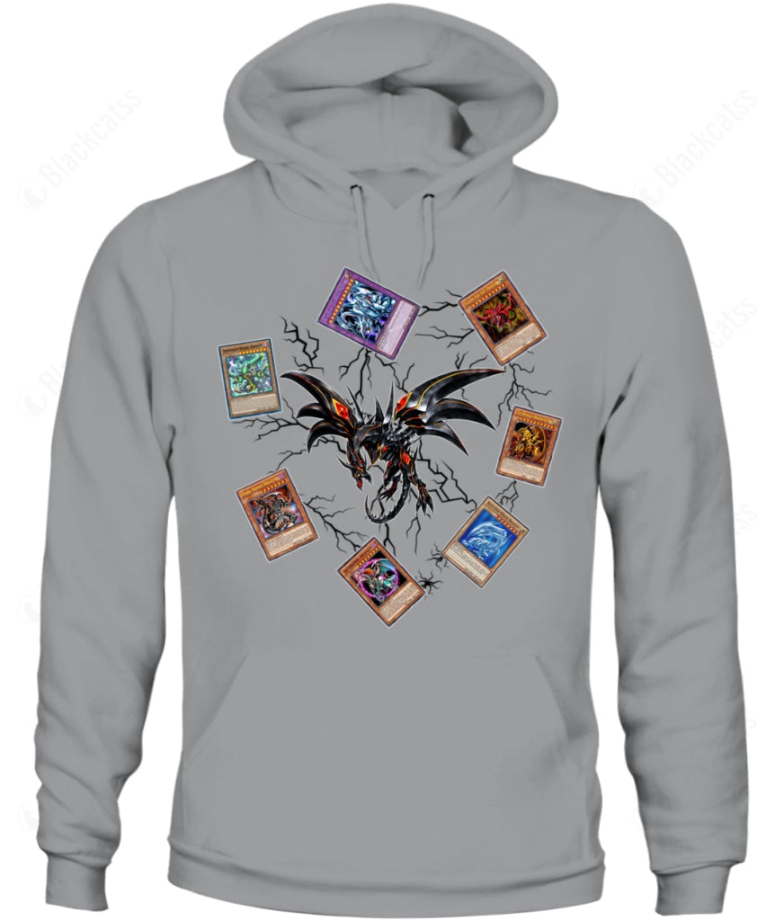 Duel Links Red Eyes Dragon Custom Graphic Unisex Hoodies