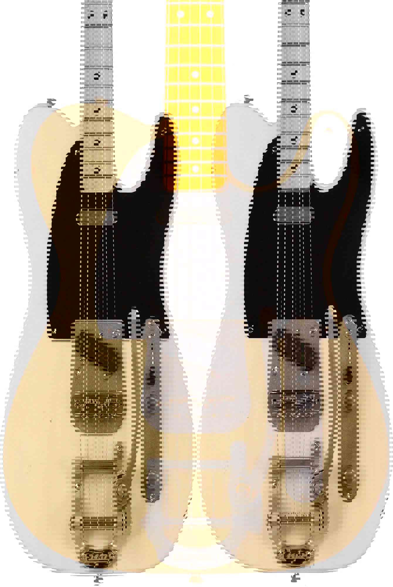 Nash T-52 Guitar, Mary Kaye White, Bigsby, Light Aging