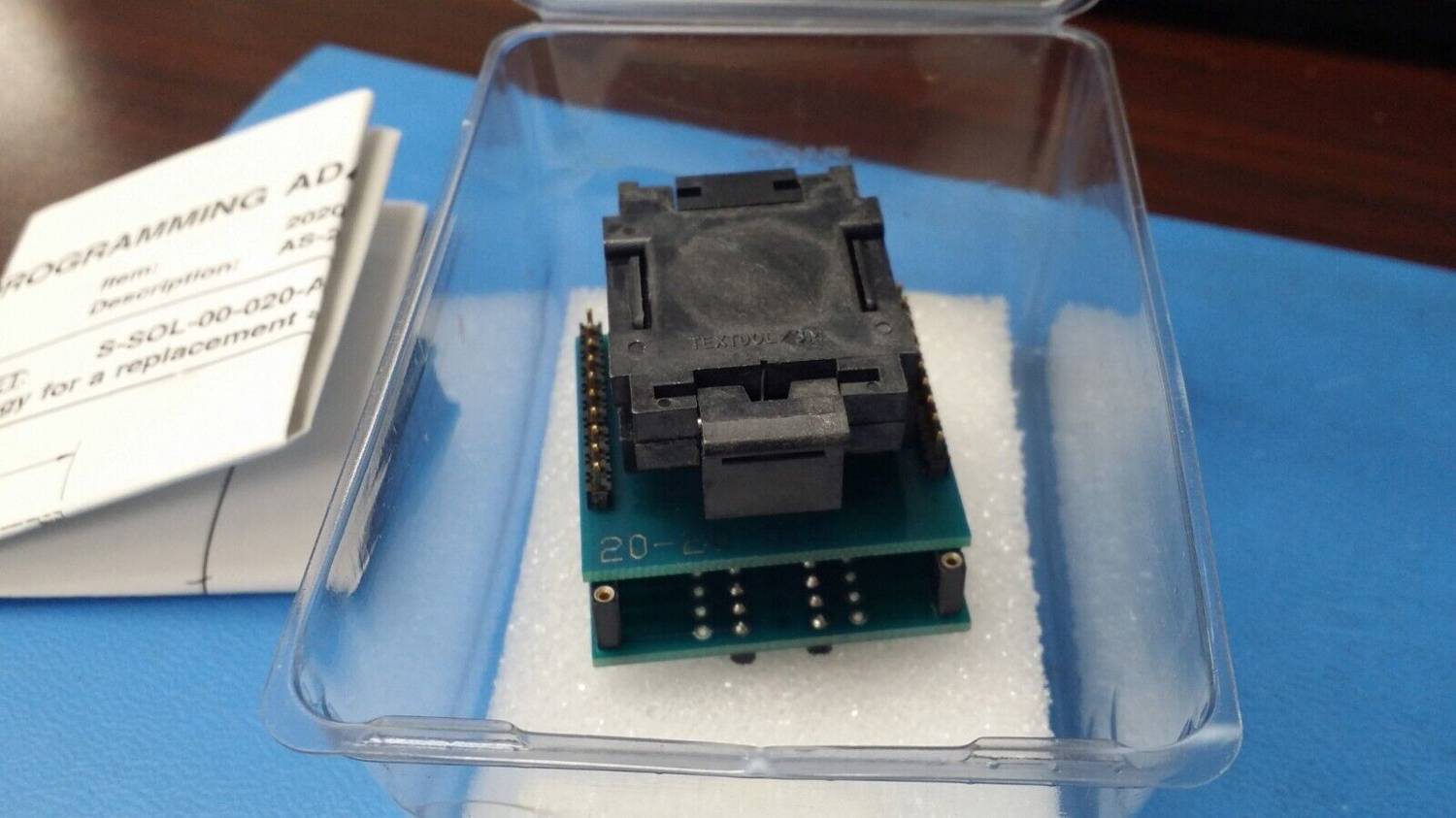 202001S300 Emulation Technology Adaptor Socket AS-20-20-01S-3/6