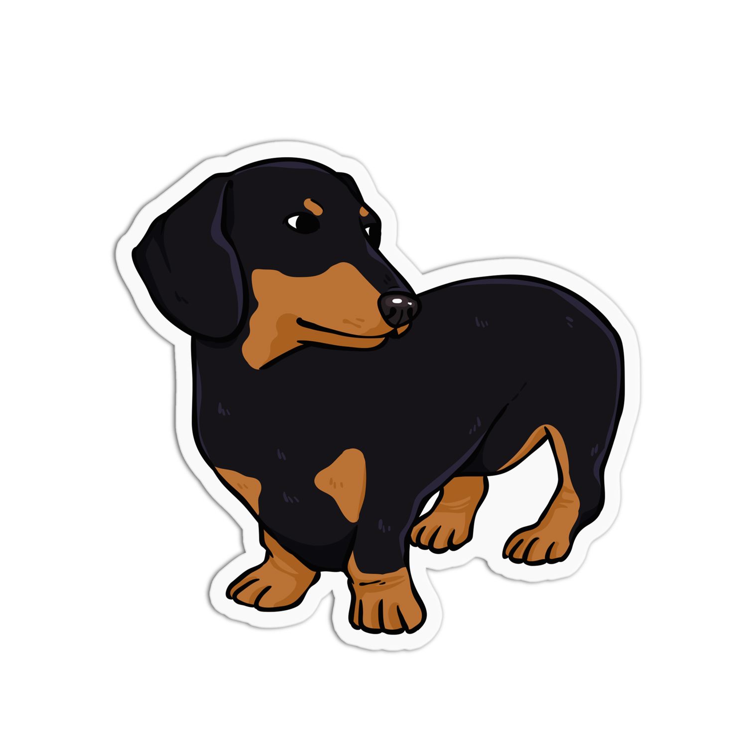Dachshund Dog Sticker