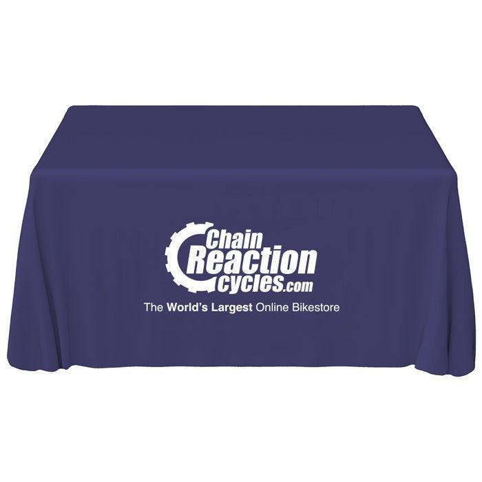 5ft Custom Printed Table Throw - Single Color Print