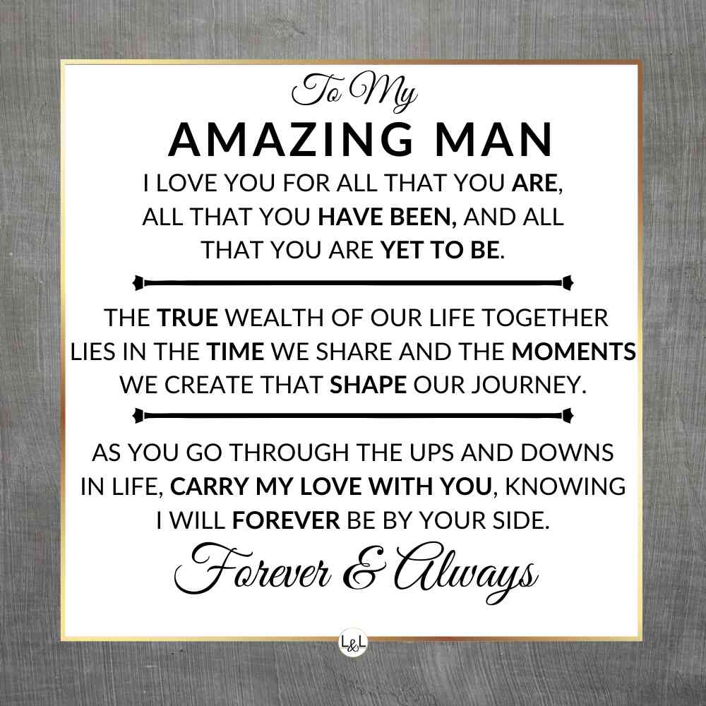 Keepsake Braided Leather Bracelet for Men - Engraved Love Forever Gift