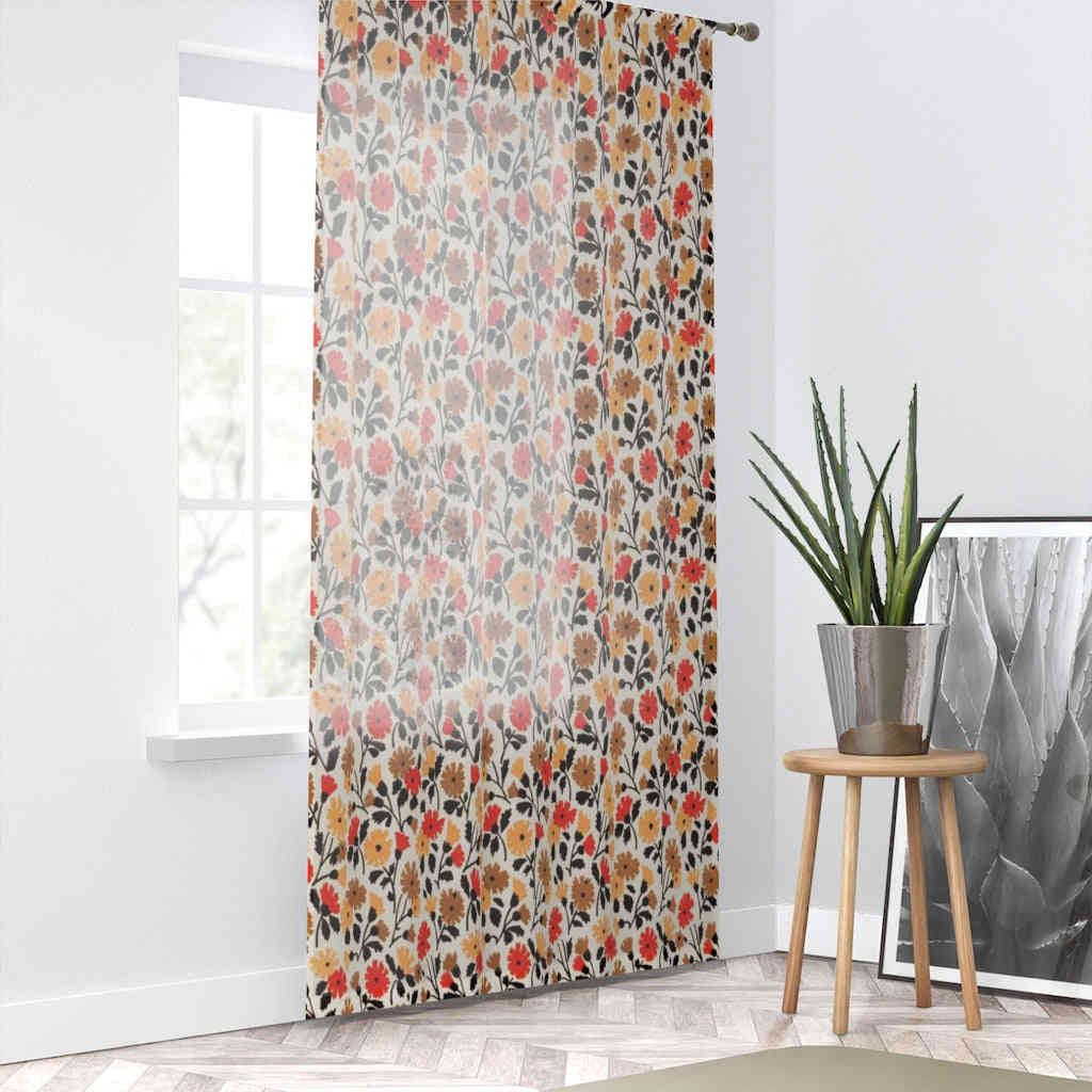 ENDLEAVES OF ART by CHARLES GOY - SHEER Window Curtain