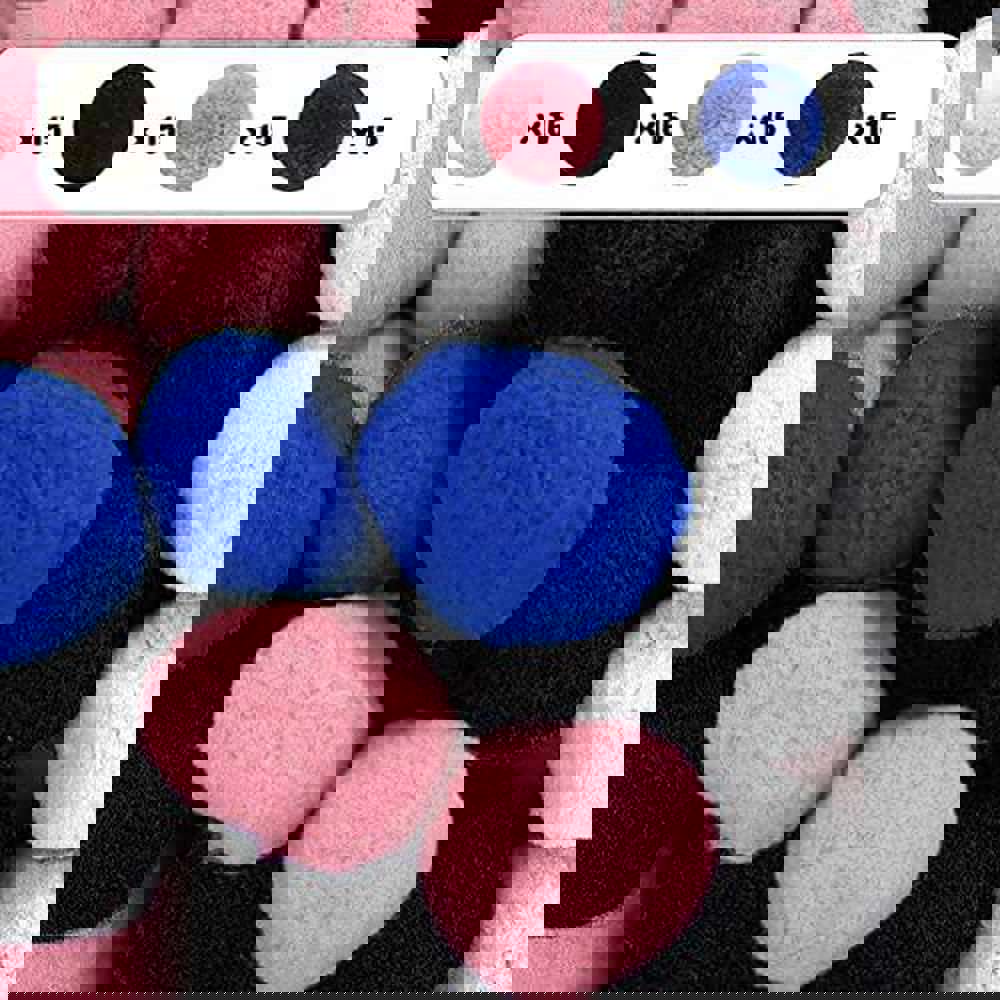 Bticx 60 Pcs Cotton Water Balls Toys - Reusable Splash Water Balls for Outdoor Fun