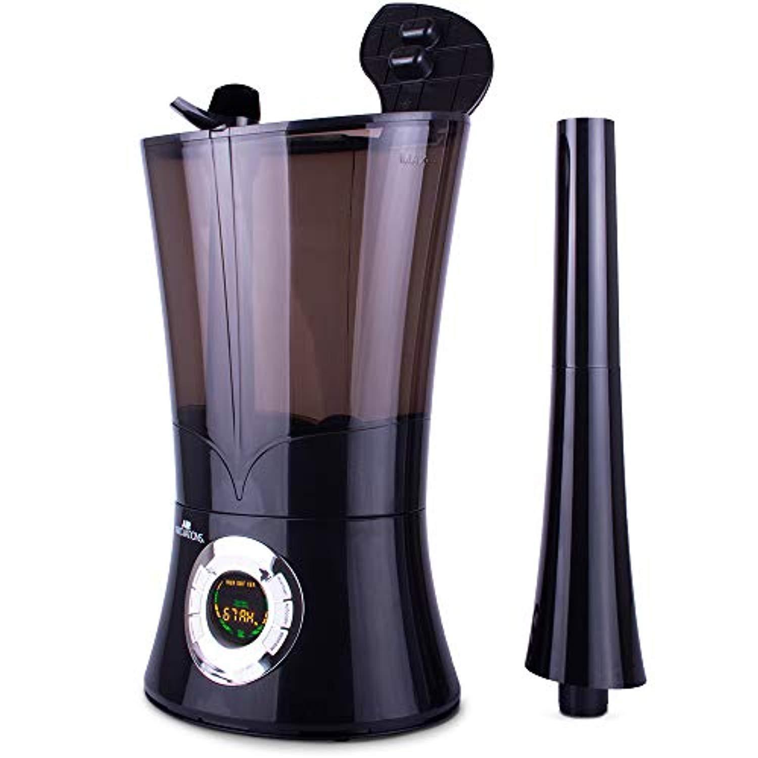 Air Innovations 901D High Capacity Cool Mist Ultrasonic Digital Humidifier for Large Rooms