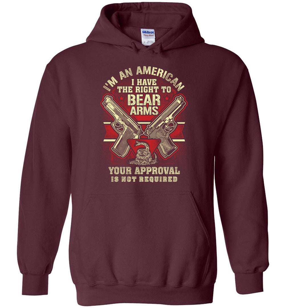 I Have The Right To Bear Arms Hoodie - Second Amendment Apparel