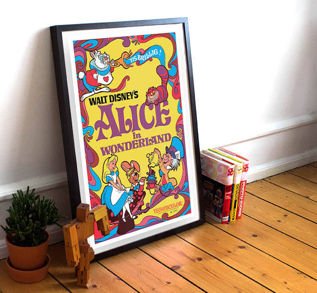 Alice in Wonderland - 11 x 17 Movie Poster (1981 Reprint)