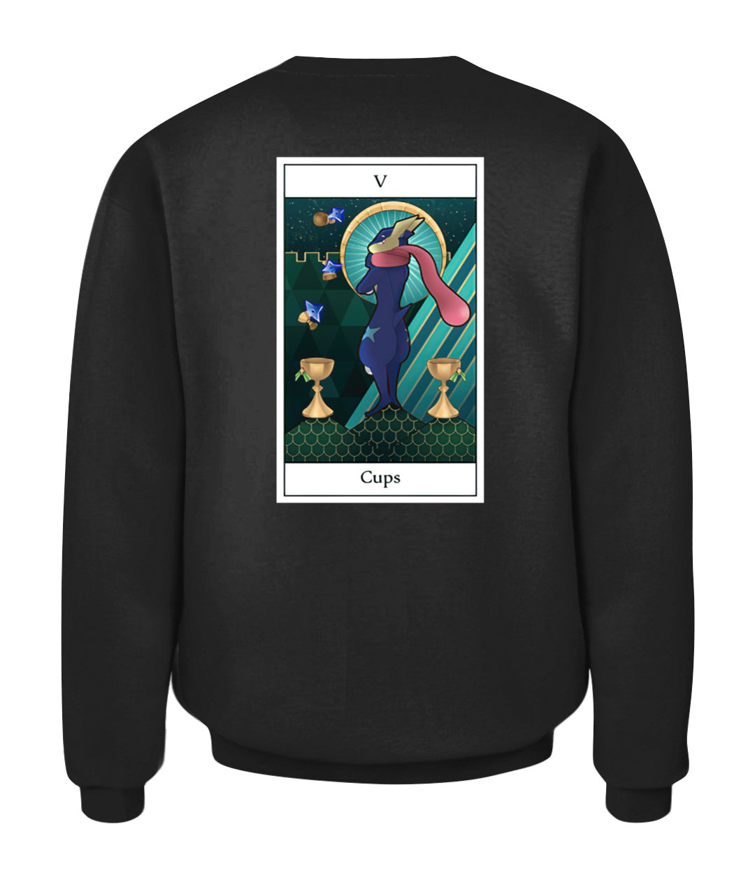 Tarot Cups Custom Graphic Apparel