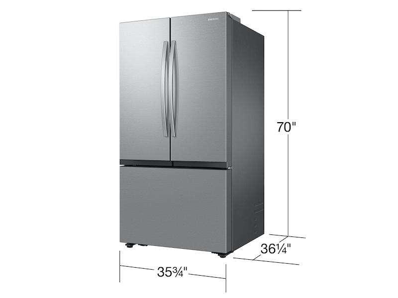 Samsung RF27CG5010S9AA 27 Cu. Ft. Counter Depth Mega Capacity 3-Door French Door Refrigerator