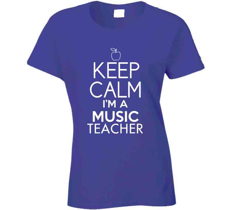Keep Calm I'm A Music Teacher Mug - Custom Printed Dishwasher Safe Coffee Mug
