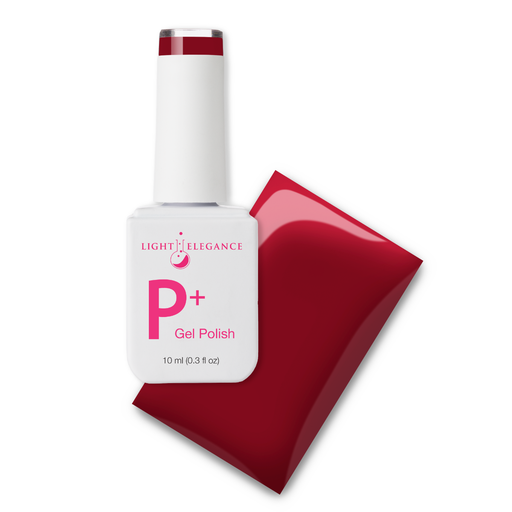 P+ Perfect Cut Gel Polish - Rich Cranberry Red