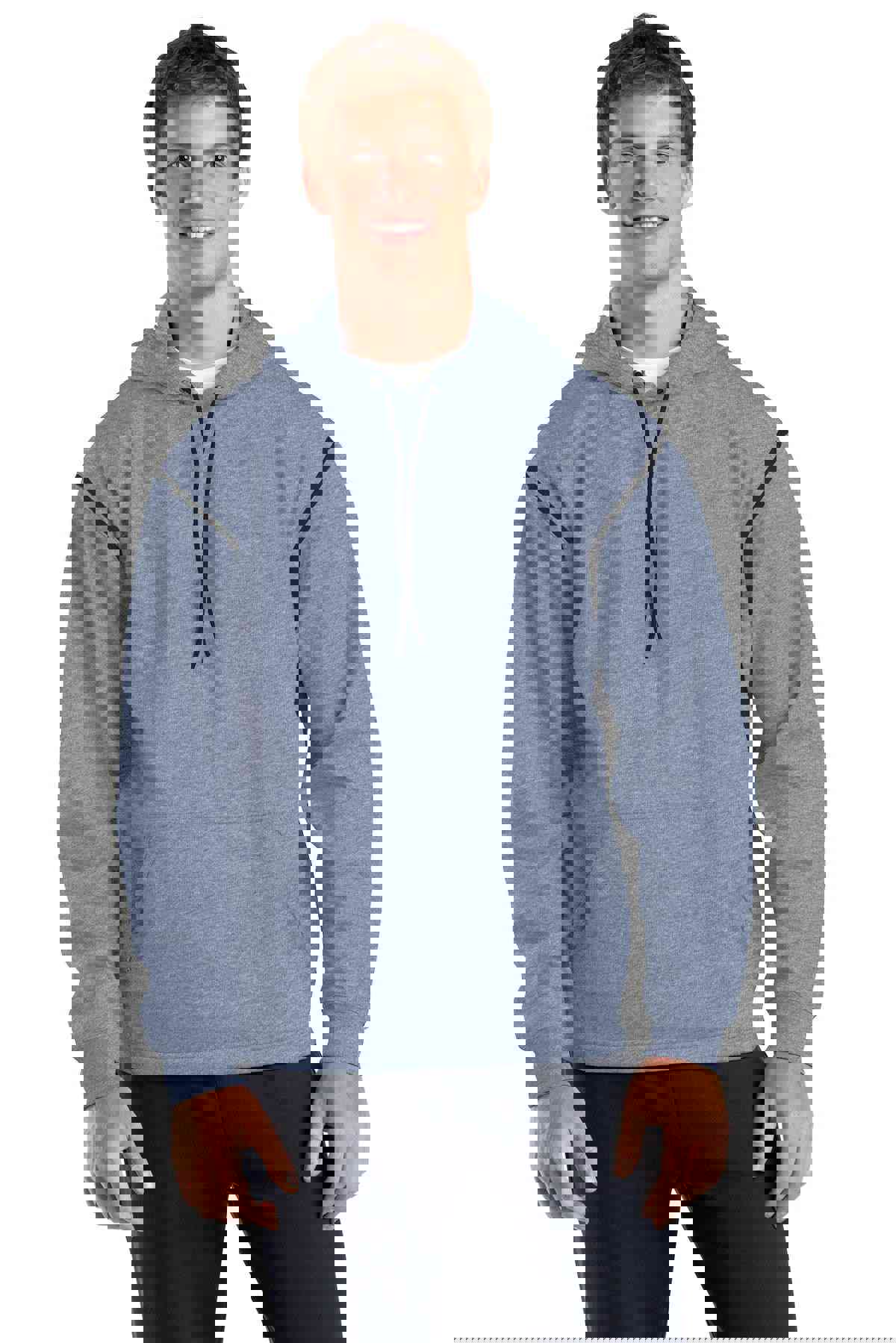 Sport-Tek® Tech Fleece Colorblock Hooded Sweatshirt - High-Performance Athletic Hoodie