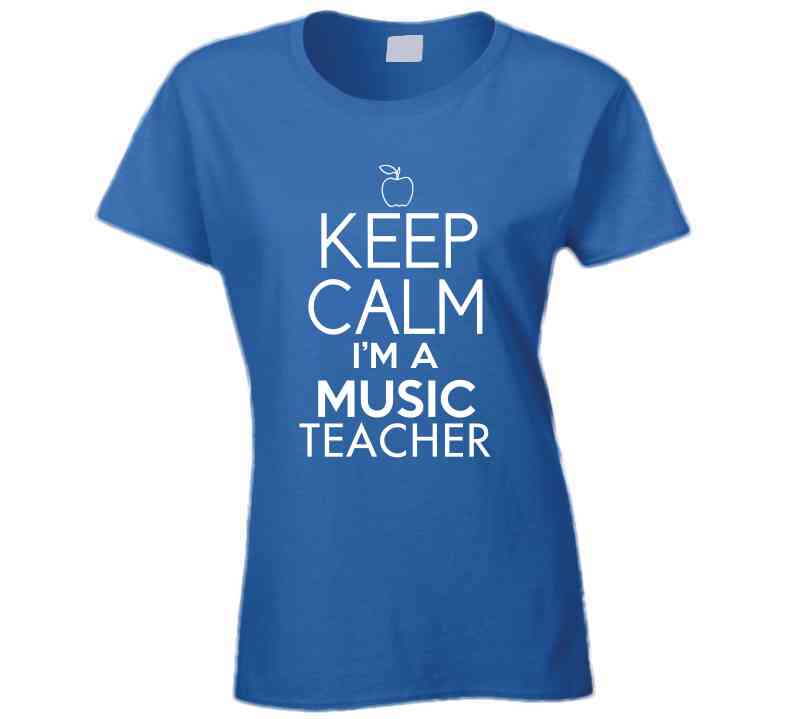 Keep Calm I'm A Music Teacher Mug - Custom Printed Dishwasher Safe Coffee Mug