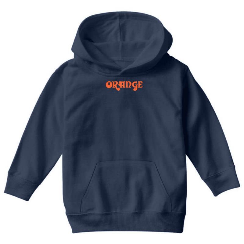 Orange Amplification Youth Hoodie by MDK ART