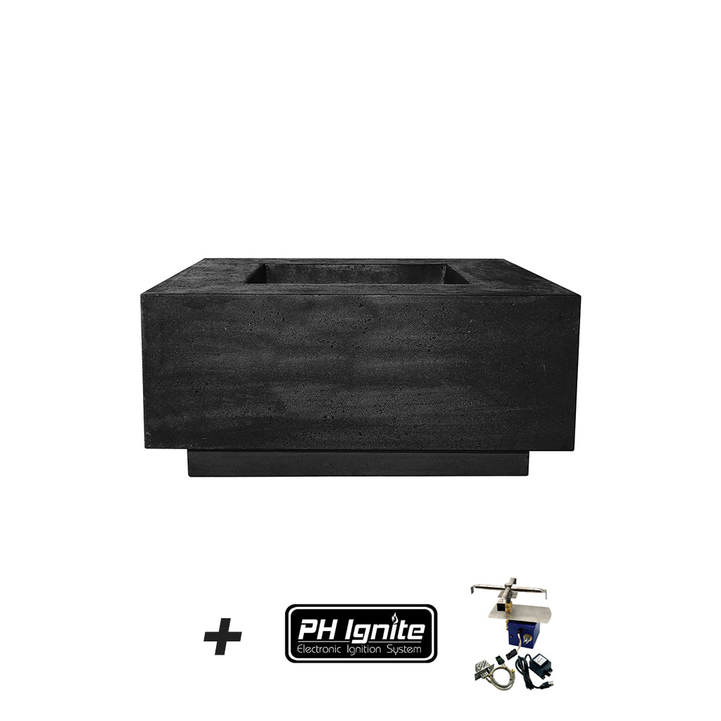 Tavola 2 Fire Table - Outdoor Gas Fire Pit with Lava Rocks